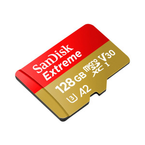 SanDisk Extreme - Flash-Speicherkarte (microSDXC-an-SD-Adapter inbegriffen)