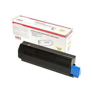 OKI high-capacity yellow original toner cartridge