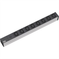 Bachmann Protection - Steckdosenleiste (Rack - einbaufähig) - Ausgangsanschlüsse: 8 (IEC 60320 C13)