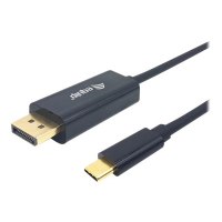 Equip Adapterkabel - 24 pin USB-C (M) zu DisplayPort (M)