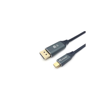 Equip Adapter USB-C -> DisplayPort 8K60Hz 1.00m sw - Adapter - Digital