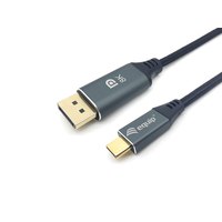 Equip Adapter USB-C -> DisplayPort 8K60Hz 1.00m sw - Adapter - Digital