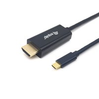 Equip USB-C auf HDMI Kabel - M/M - 1.0m - 4K/30Hz - 1 m - USB Typ-C - HDMI Typ A (Standard) - Männlich - Männlich - Gerade