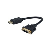 Equip DisplayPort->DVI-I 0.15cm St/Bu 1920x1200/60Hz schwarz