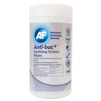 AF International Bildschirmreinigungstuch Anti-bac+ ABSCRW60T 60 St./Pack.
