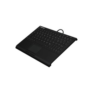 KeySonic KSK-3211ELU Super-Mini Tastatur DE-Layout...